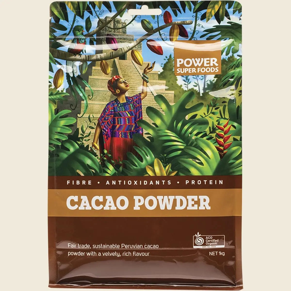 POWER SUPER FOODS Cacao Powder "The Origin Series" 1kg POWER SUPER FOODS