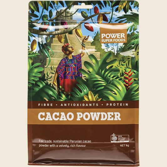 POWER SUPER FOODS Cacao Powder "The Origin Series" 1kg POWER SUPER FOODS