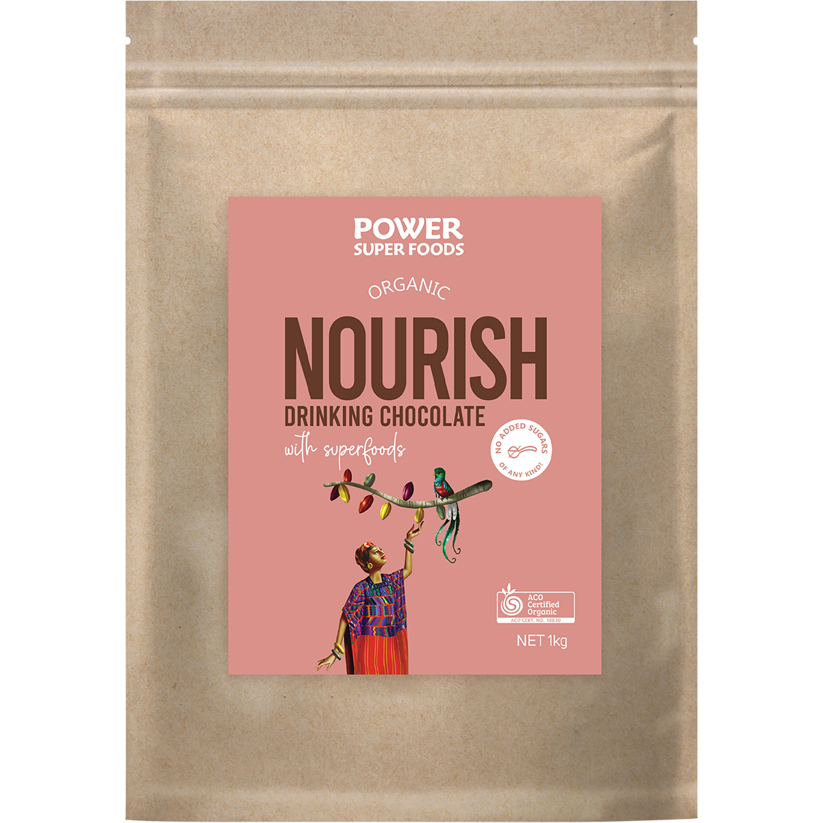 Power Super Foods Nourish Drinking Chocolate With Superfoods 1kg