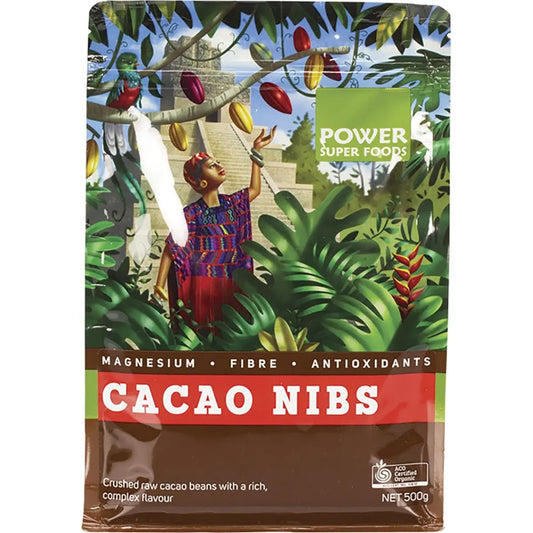 POWER SUPER FOODS Cacao Nibs "The Origin Series" 500g POWER SUPER FOODS
