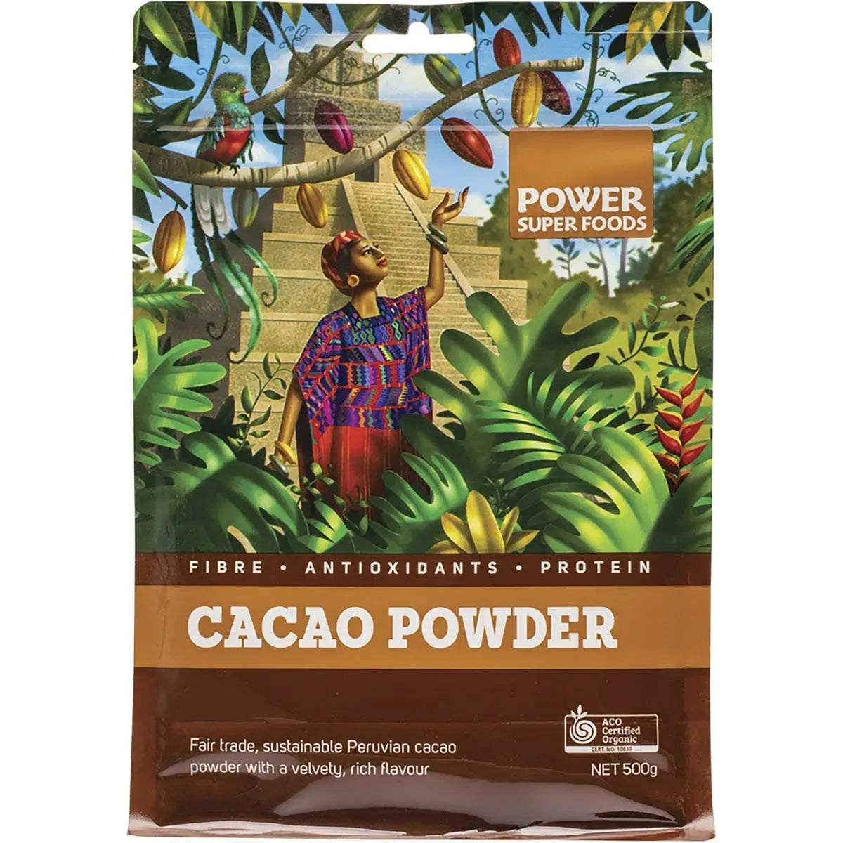 POWER SUPER FOODS Cacao Powder "The Origin Series" 500g POWER SUPER FOODS