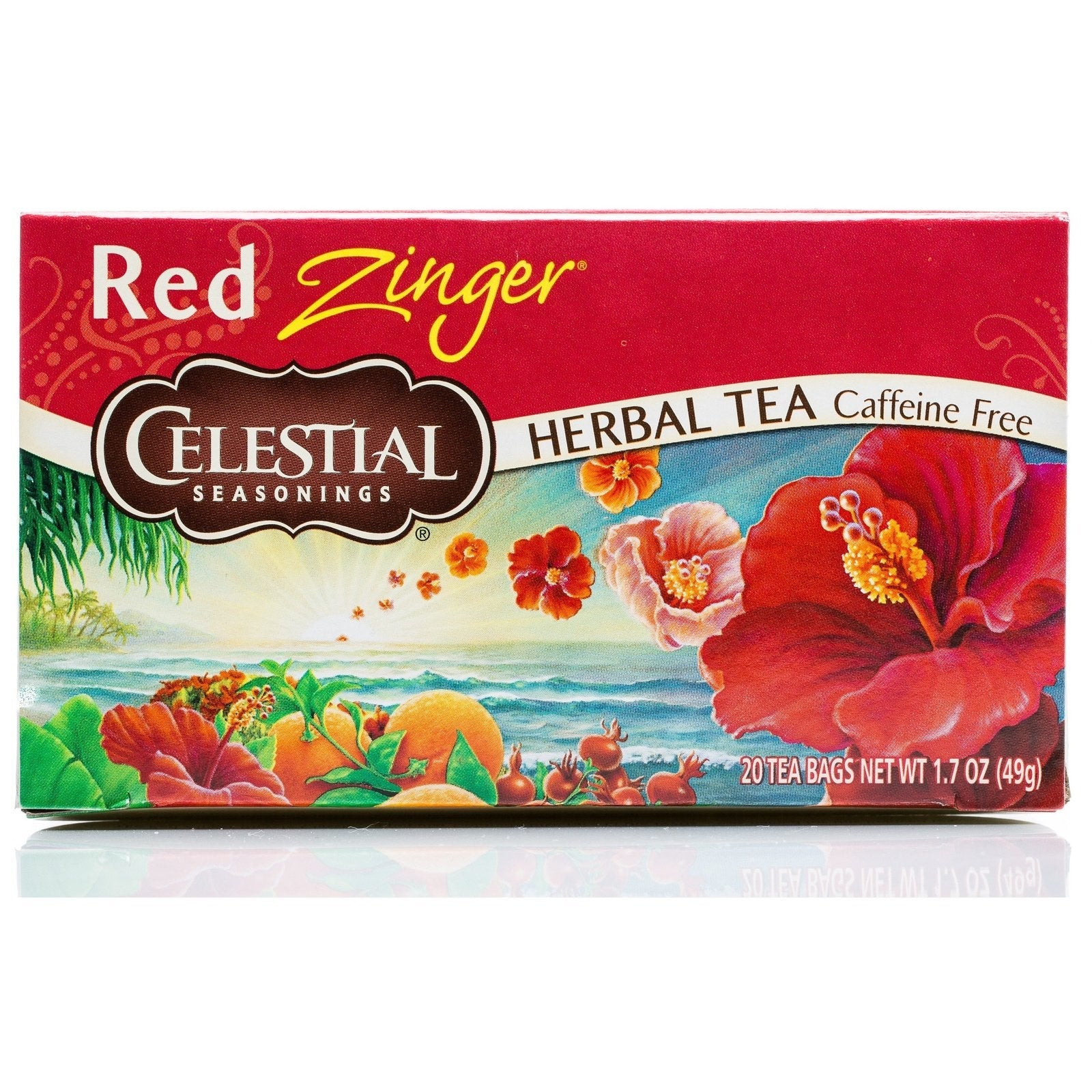 Celestial Tea Red Zinger X 20 Tea Bags (Pack of 6) - Cutprice Online