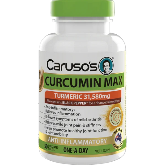 Caruso's Curcumin Max 50 Tabs