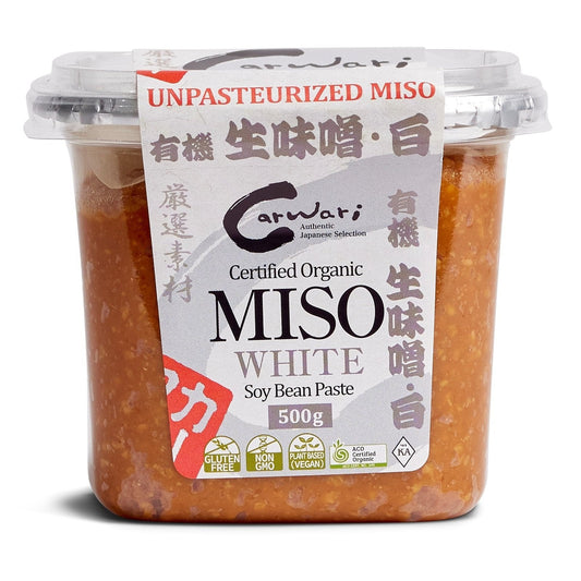 Carwari Organic Miso Paste White 500g Carwari Organic