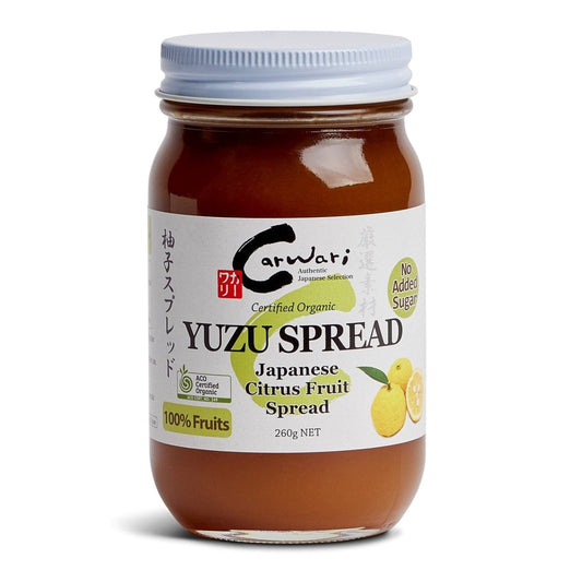 Carwari Organic Yuzu Spread 260g Carwari Organic