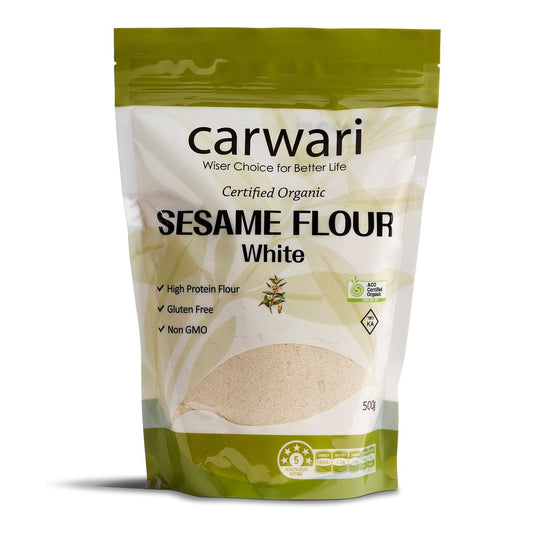 Carwari Organic Sesame Flour 500g Carwari Organic