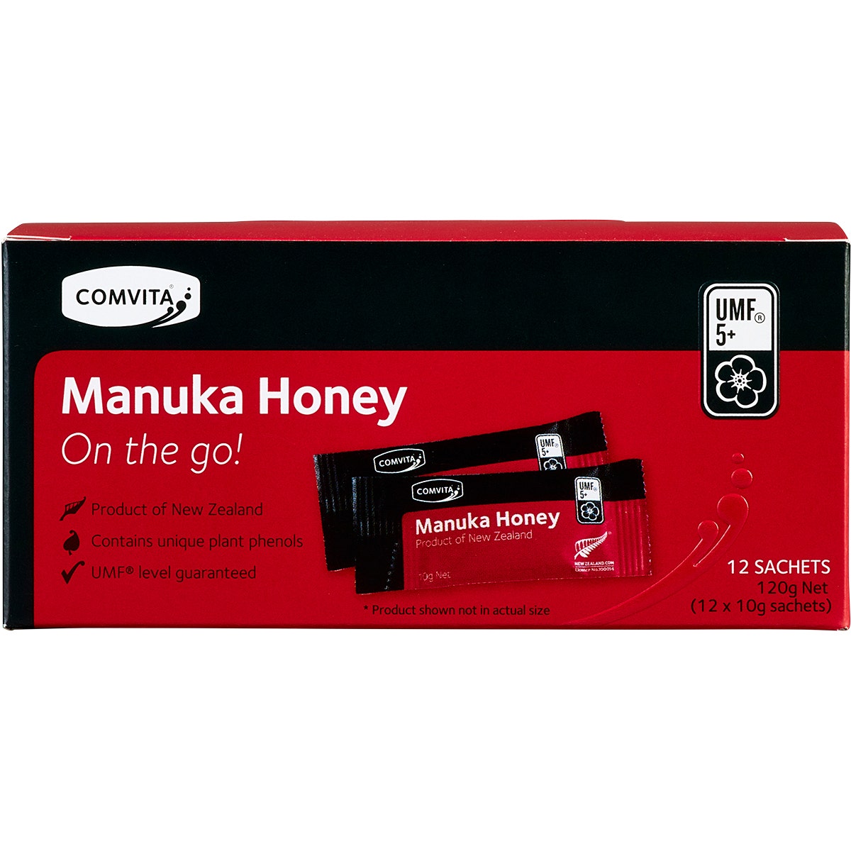 Comvita Manuka Honey on the Go Umf 5+ 12pk - Cutprice Online