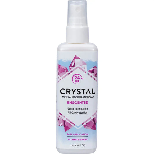 CRYSTAL Deodorant Spray Unscented 118ml CRYSTAL