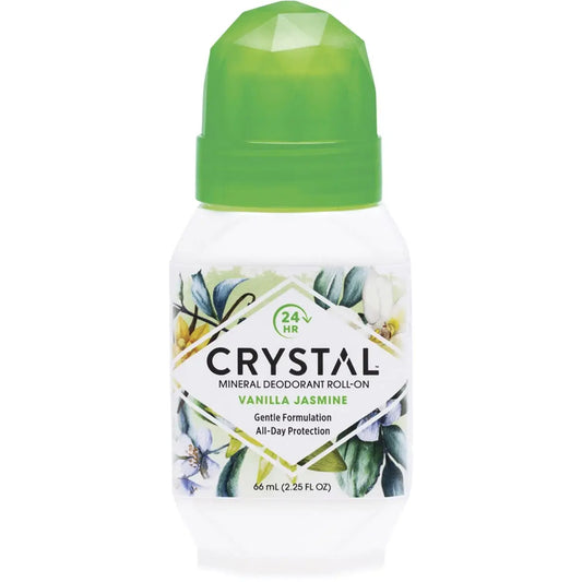 CRYSTAL Roll-on Deodorant Vanilla Jasmine 66ml CRYSTAL