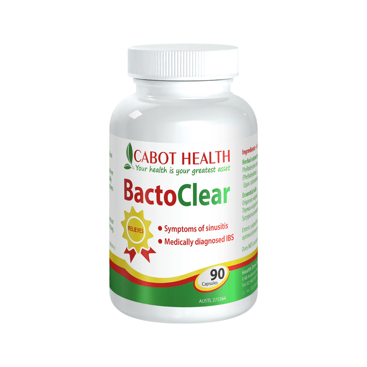 Cabot Health Bactoclear 90c - Cutprice Online