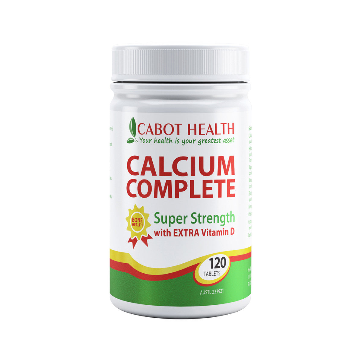 Cabot Health Calcium Complete 120t - Cutprice Online