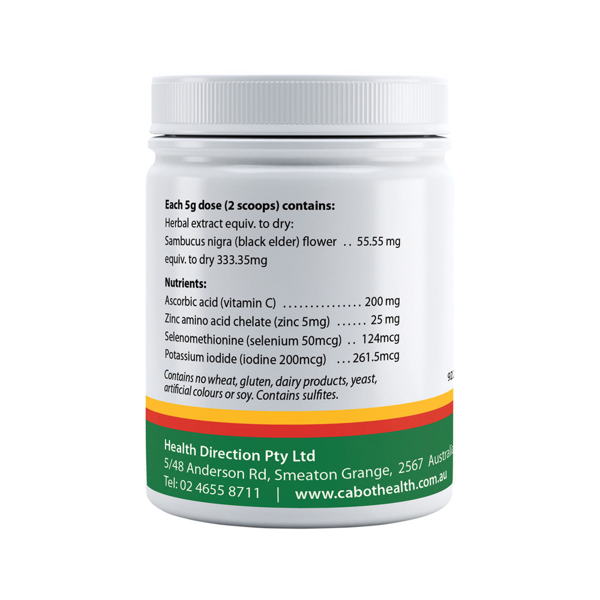 Cabot Health Children's Immune Strength Powder Strawberry Vanilla 150g - Cutprice Online