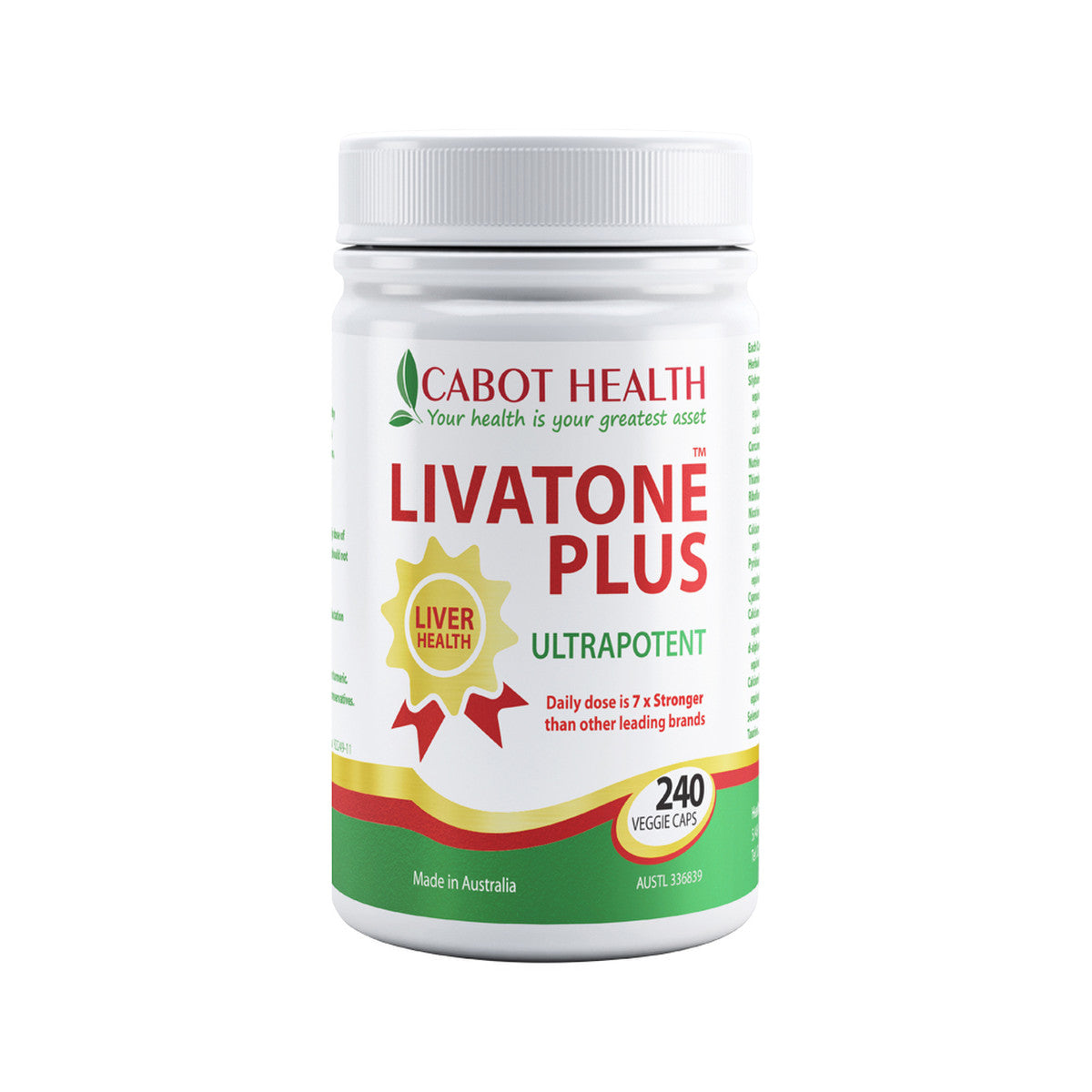 Cabot Health Livatone Plus 240c - Cutprice Online