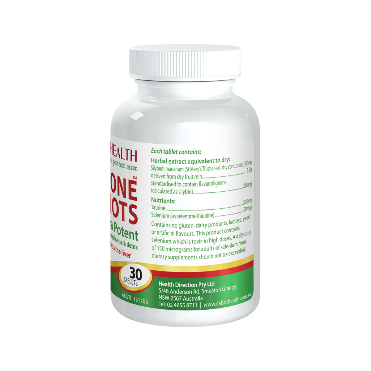 Cabot Health LivaTone Shots 30t - Cutprice Online