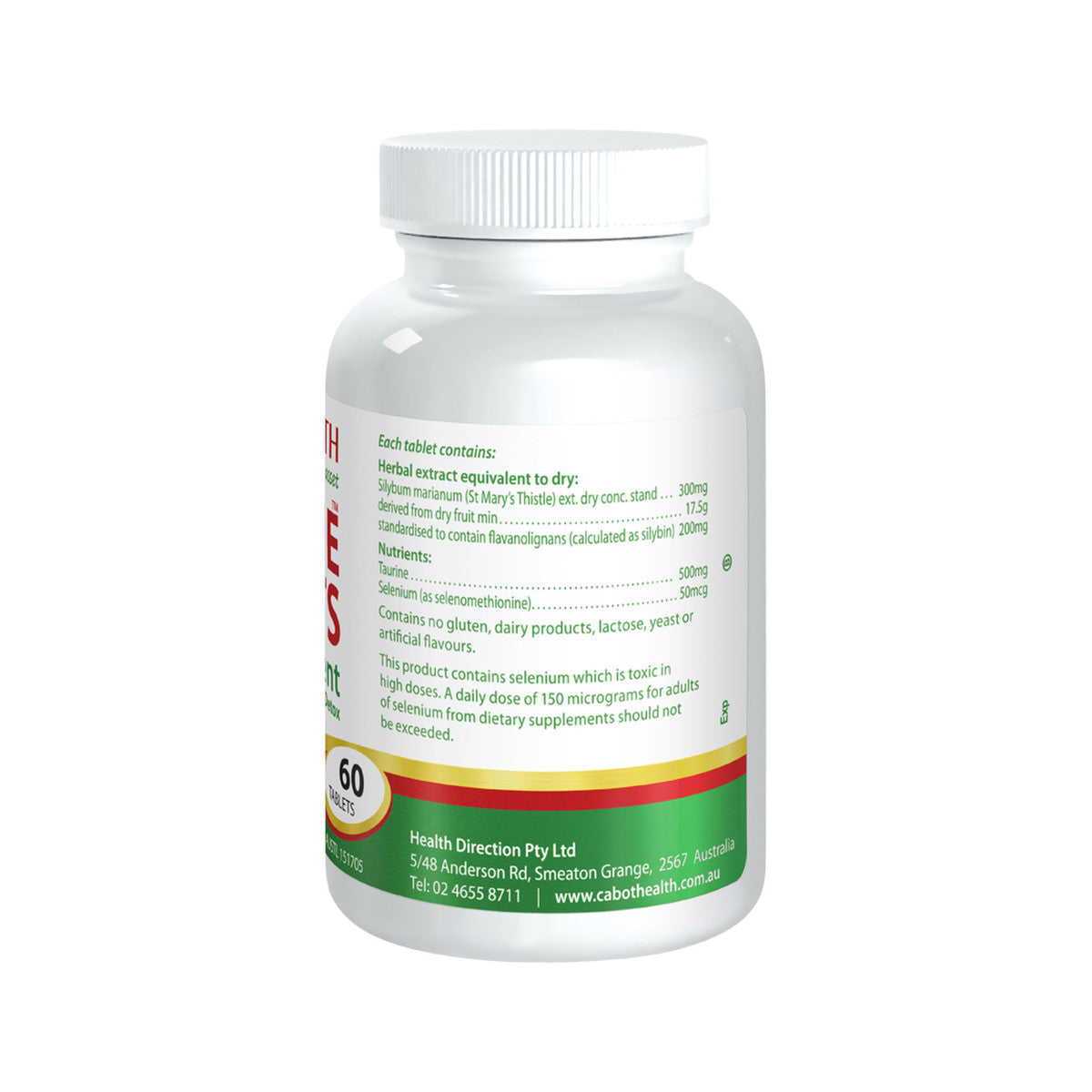 Cabot Health Livatone Shots 60t - Cutprice Online