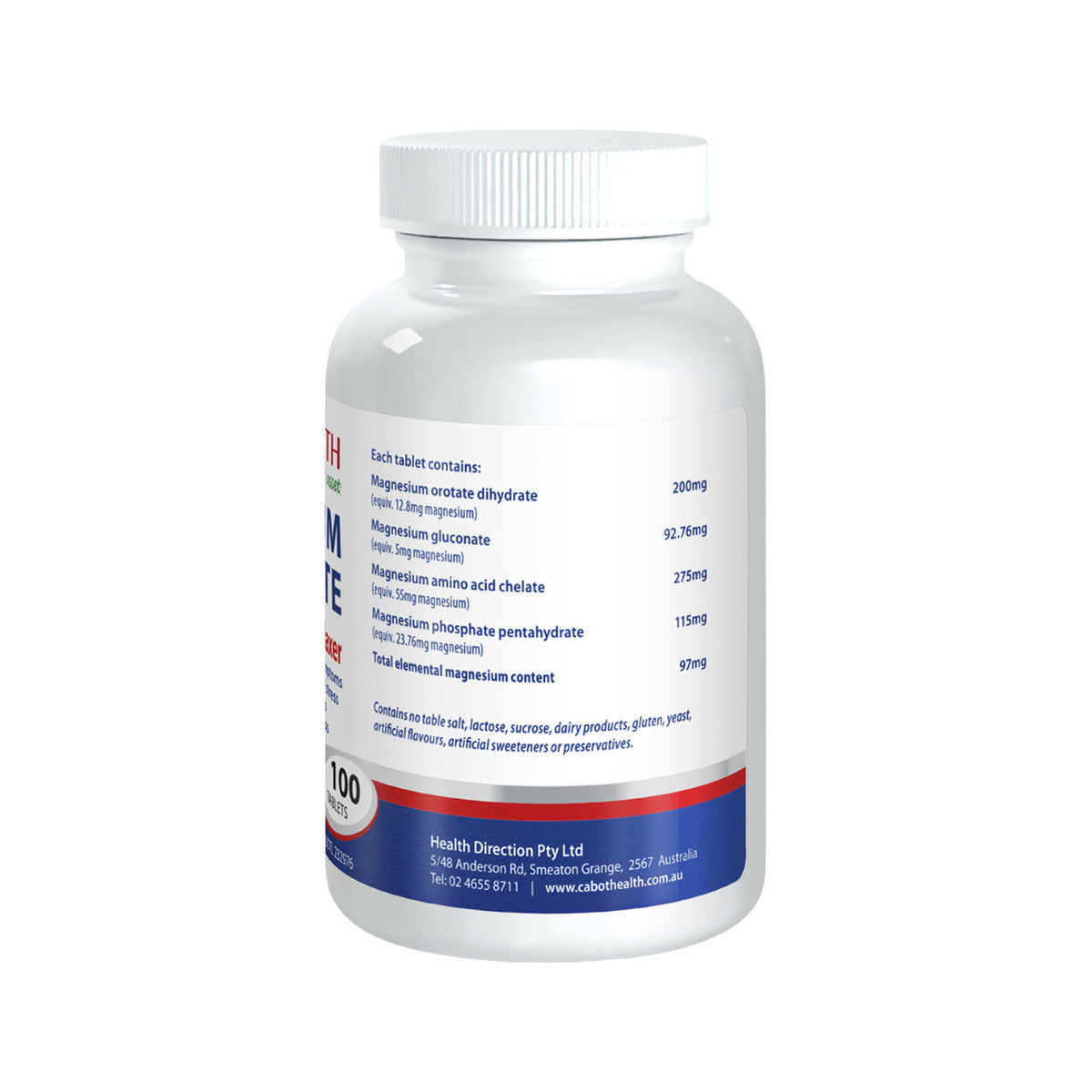 Cabot Health Magnesium Complete 100t CABOT HEALTH
