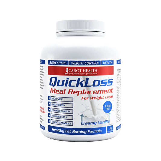 Cabot Health Quick Loss Meal Replacement Vanilla 1kg - Cutprice Online