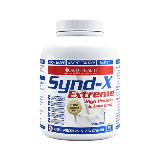 Cabot Health Synd-X Extreme Vanilla 1kg - Cutprice Online