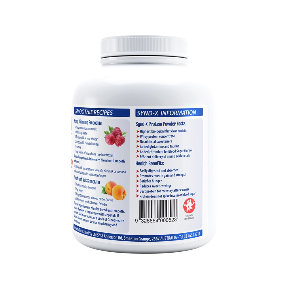 Cabot Health Synd-X Extreme Vanilla 1kg - Cutprice Online