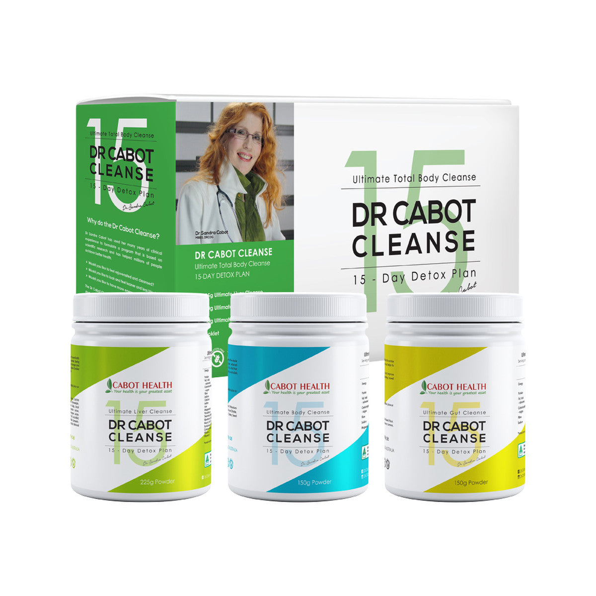 Cabot Health Dr Cabot Cleanse 15 Day Detox Pack - Cutprice Online
