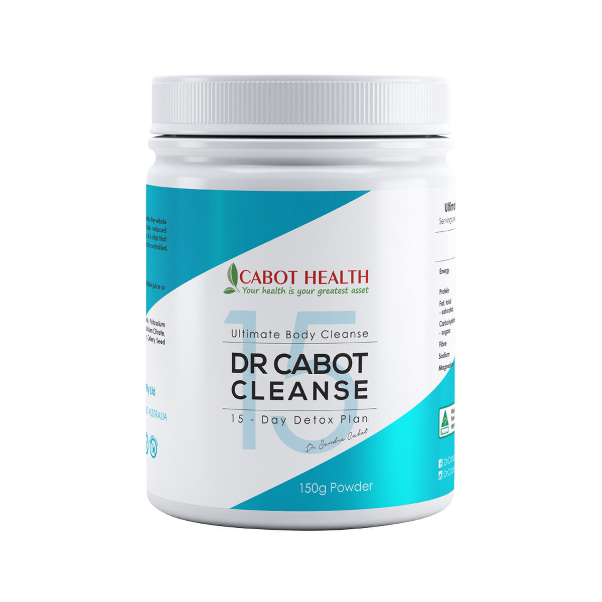Cabot Health Dr Cabot Cleanse 15 Day Detox Pack - Cutprice Online