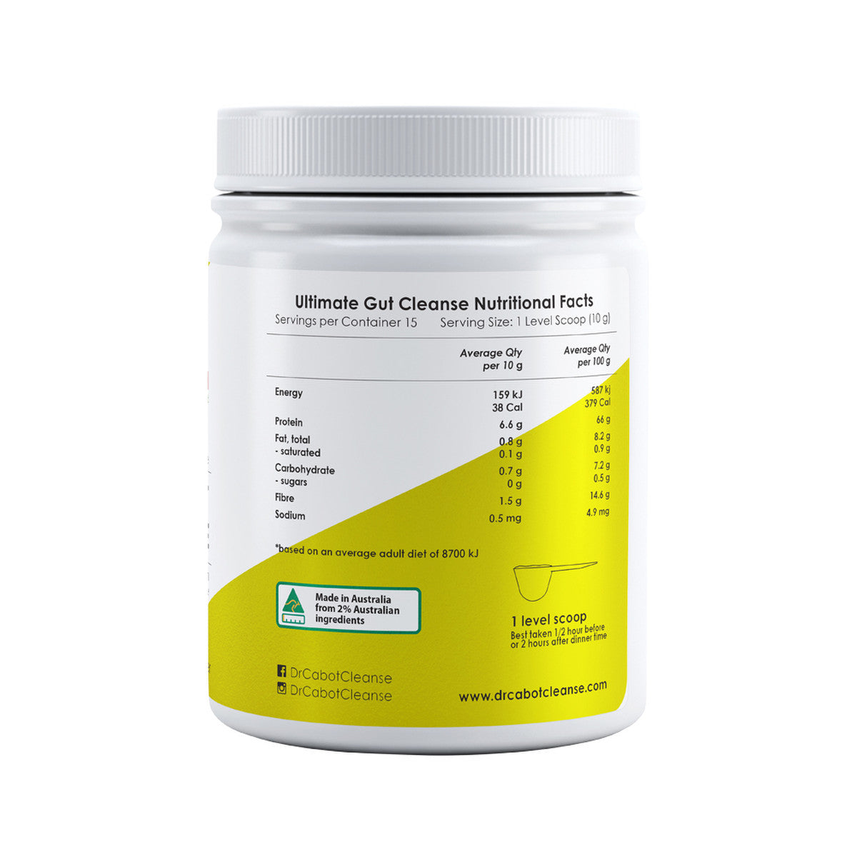 Cabot Health Dr Cabot Cleanse 15 Day Detox Pack - Cutprice Online