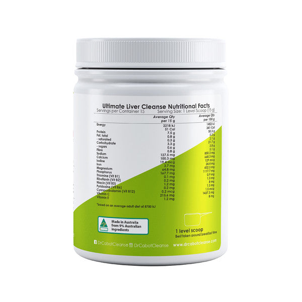 Cabot Health Dr Cabot Cleanse 15 Day Detox Pack - Cutprice Online