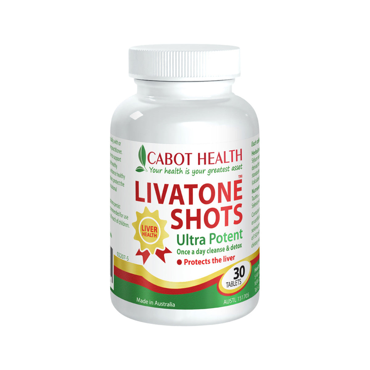 Cabot Health LivaTone Shots 30t - Cutprice Online