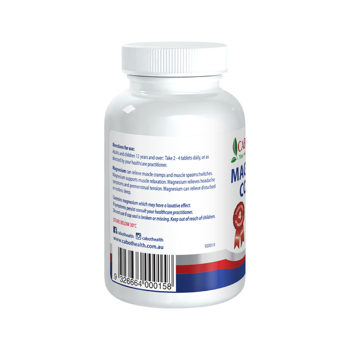 Cabot Health Magnesium Complete 100t CABOT HEALTH
