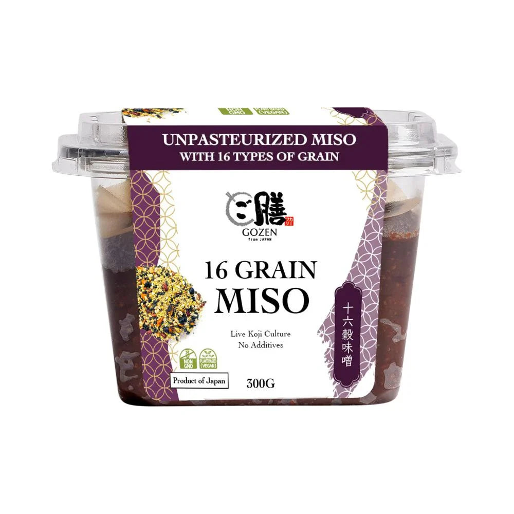 Gozen Miso Paste 16 Grain 300g - Cutprice Online