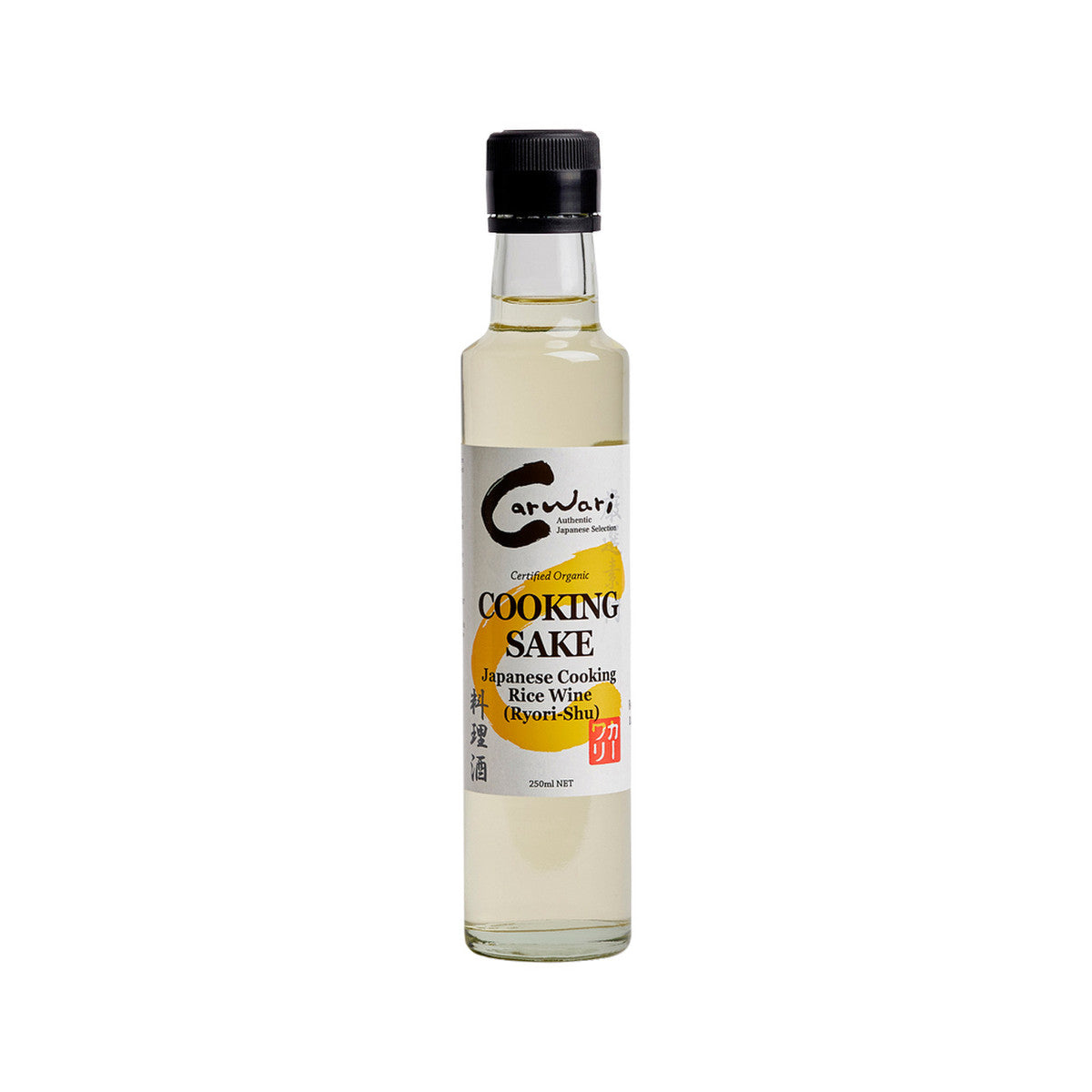 Carwari Organic Cooking Sake (Japanese Cooking Rice Wine) 250ml - Cutprice Online