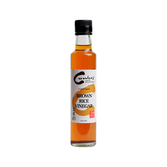 Carwari Organic Brown Rice Vinegar Brown 250ml - Cutprice Online