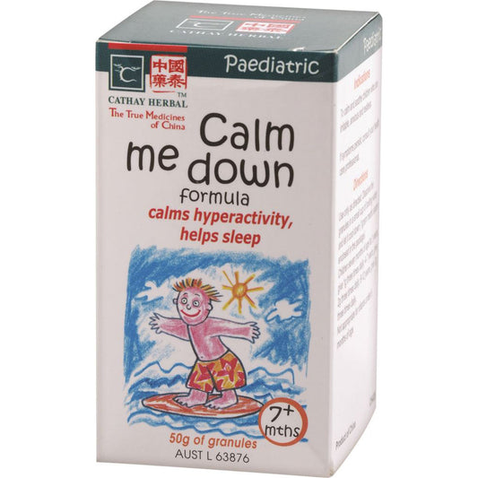Cathay Herbal Paediatric Calm Me Down Formula 50g CATHAY HERBAL RETAIL