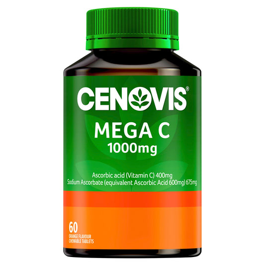 Cenovis Mega C 1000mg - Vitamin C - 60 Tablets - Cutprice Online