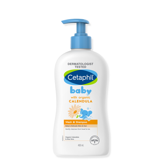 Cetaphil Baby Calendula Wash Shampoo 400ml - Cutprice Online