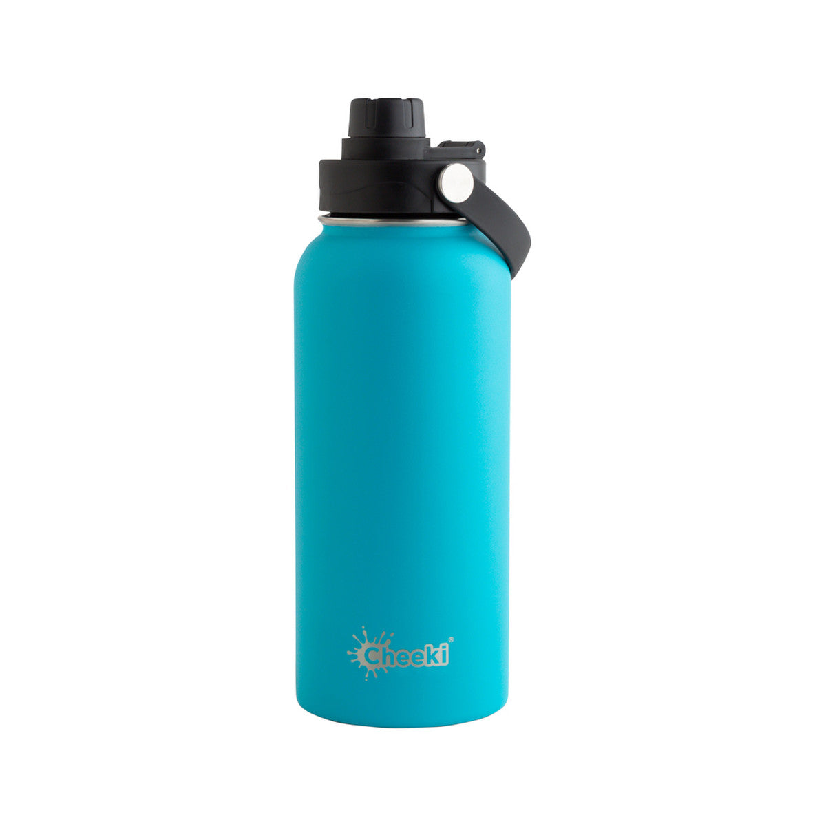 Cheeki Stainless Steel Bottle - Adventure Insulated - Aqua 1 Litre CHEEKI