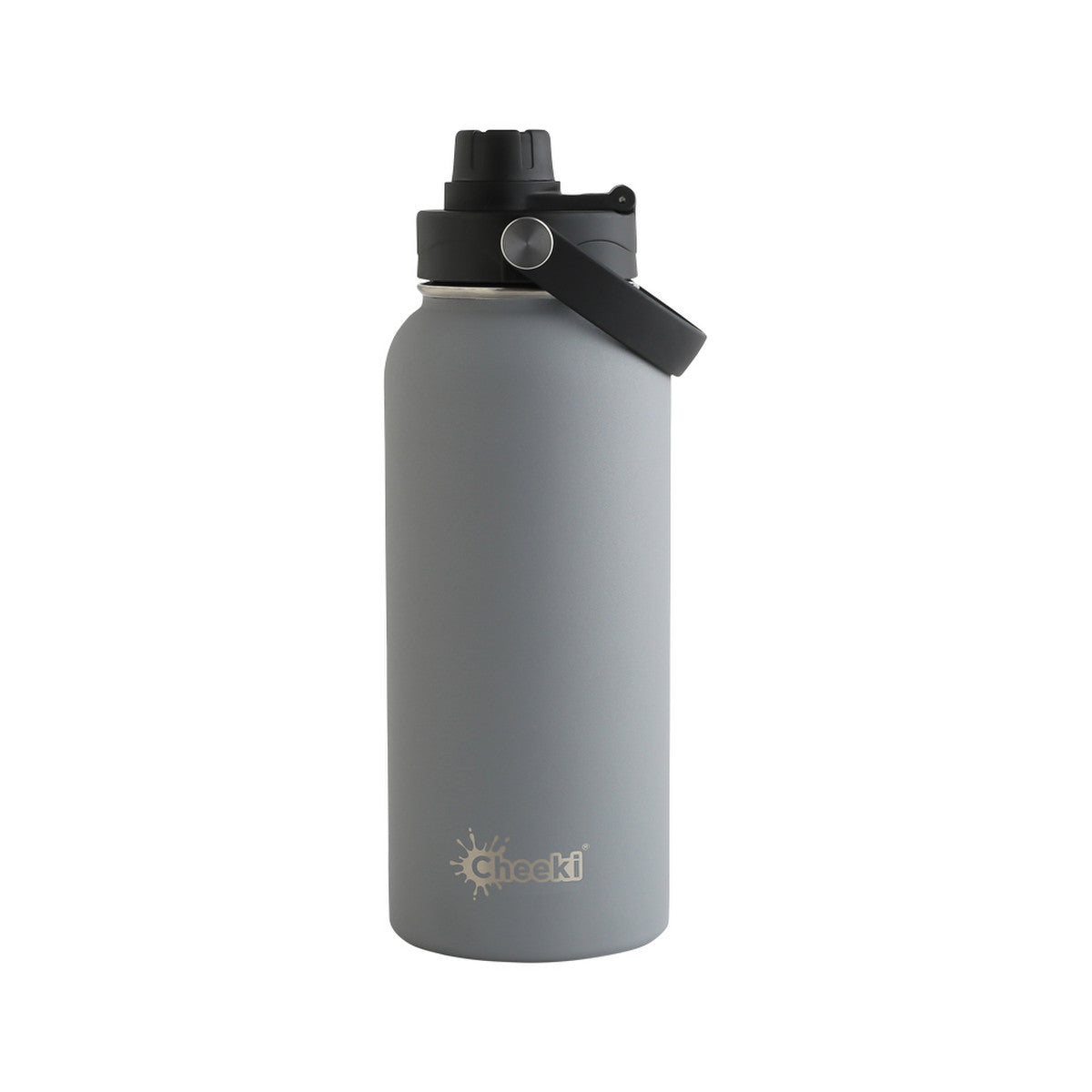 Cheeki Stainless Steel Bottle - Adventure Insulated - Slate 1 Litre CHEEKI