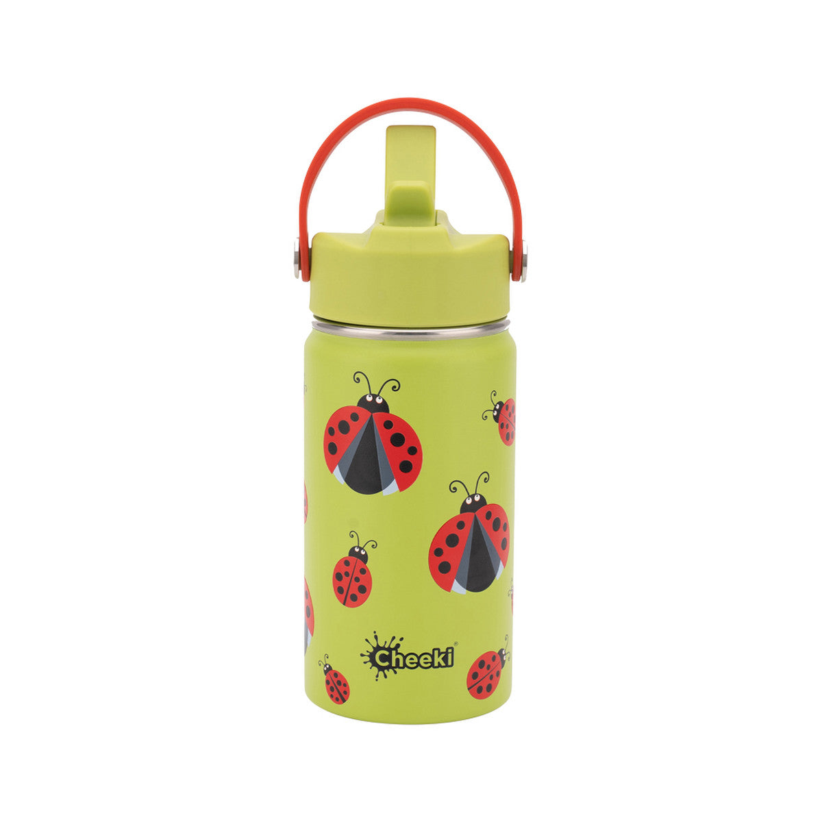 Cheeki Insulated Bottle Kids Ladybug 400ml - Cutprice Online