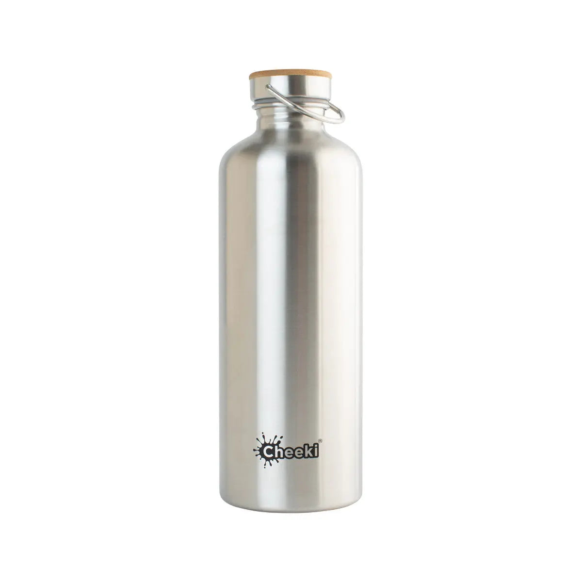 Cheeki Stainless Steel Bottle Silver 'Thirsty Max' 1.6 Litres CHEEKI