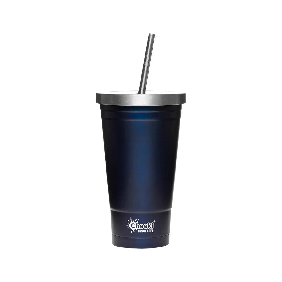 Cheeki Insulated Tumbler Ocean - With S/steel Straw 500ml CHEEKI