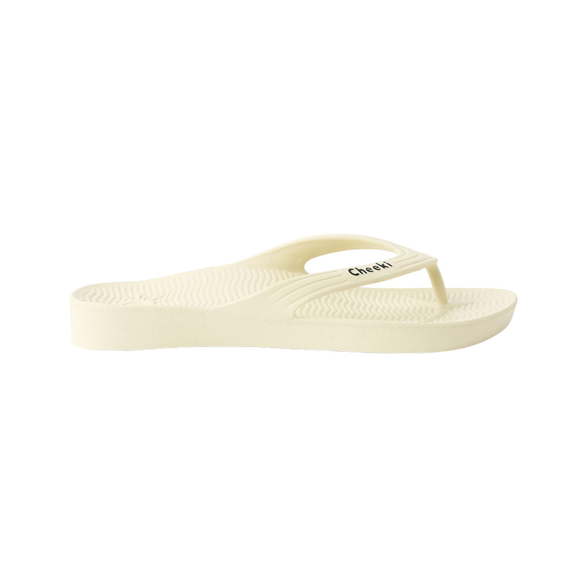 Cheeki Arch Support Thongs Sandstone Womens Size US7 - Cutprice Online