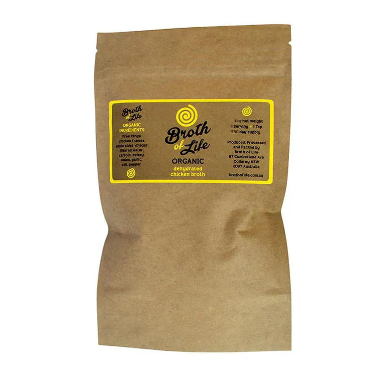 Broth of Life Organic Dehydrated Chicken Broth Naked 90GM - Cutprice Online