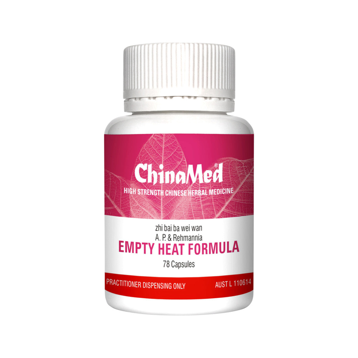 ChinaMed Empty Heat Formula 78c CHINAMED BY SUN HERBAL
