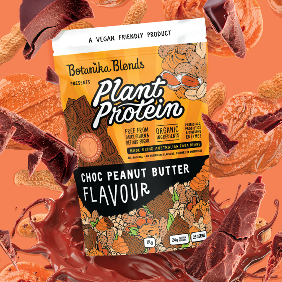 Botanika Blends Plant Protein Choc Peanut Butter 1kg - Cutprice Online
