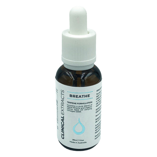 Clinical Extracts Terpene Formulation Breathe 30ml - Cutprice Online