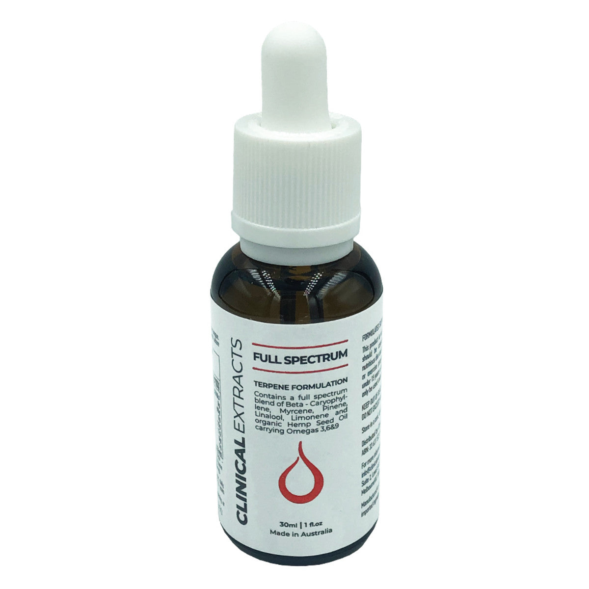 Clinical Extracts Terpene Formulation Full Spectrum 30ml - Cutprice Online