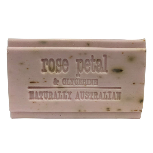 Clover Fields Natures Gifts Plant Based Soap Rose Petal & Glycerine 100g - Cutprice Online