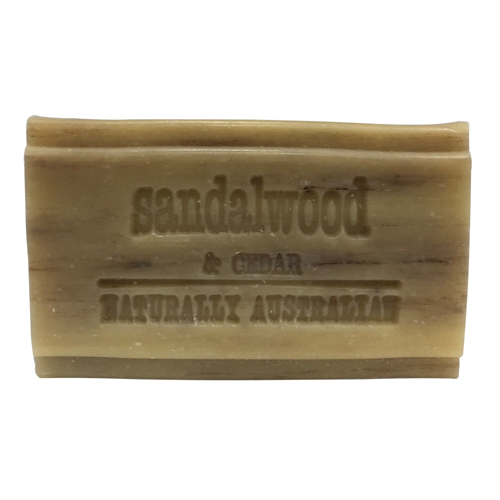 Clover Fields Soap Sandalwood & Cedar 100g - Cutprice Online