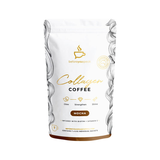 Before You Speak Collagen Coffee Mocha 6.5g x 7 Pack - Cutprice Online