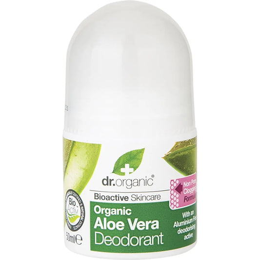 DR ORGANIC Roll-on Deodorant Organic Aloe Vera 50ml DR ORGANIC